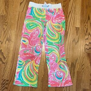 Lilly Pulitzer girls Colorful Swirl Pattern Pants